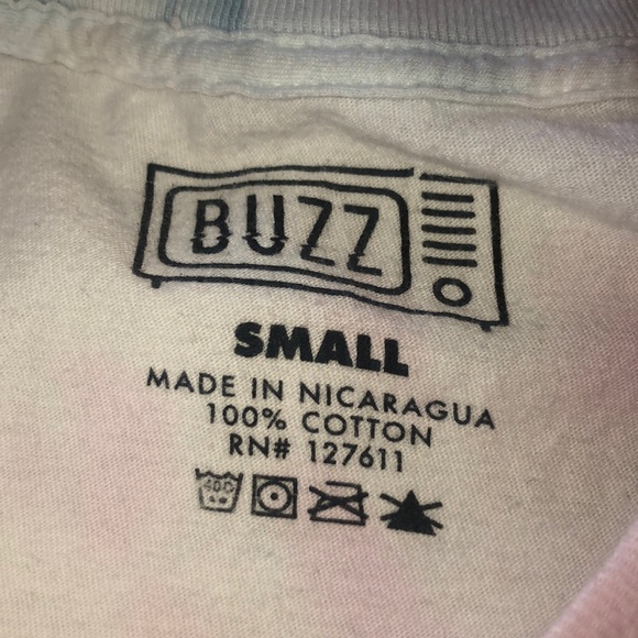 White wash tye die tee - Picture 2 of 3